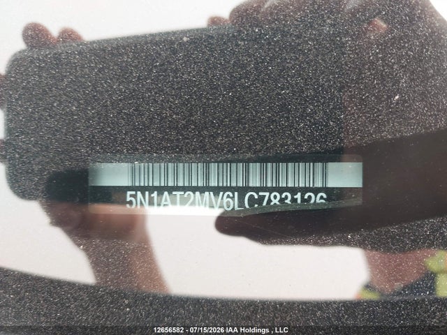 5N1AT2MV6LC783126 Nissan Rogue S/sl/sv