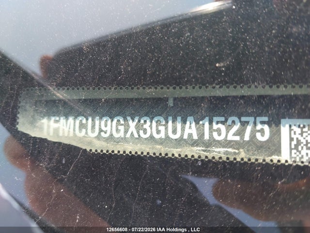 Ford ESCAPE SE 2016 1FMCU9GX3GUA15275 Image 9
