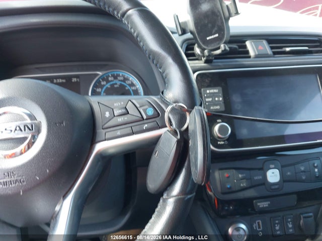 2019 Nissan Leaf S Plus/sl Plus/sv Plus მანქანა იყიდება აუქციონზე, vin: 1N4BZ1CPXKC317725, აუქციონის ნომერი: 12656615