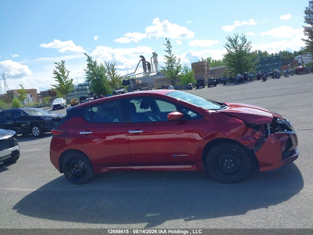 2019 Nissan Leaf S Plus/sl Plus/sv Plus მანქანა იყიდება აუქციონზე, vin: 1N4BZ1CPXKC317725, აუქციონის ნომერი: 12656615