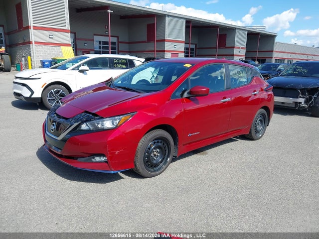 2019 Nissan Leaf S Plus/sl Plus/sv Plus მანქანა იყიდება აუქციონზე, vin: 1N4BZ1CPXKC317725, აუქციონის ნომერი: 12656615