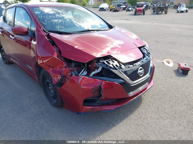 2019 Nissan Leaf S Plus/sl Plus/sv Plus მანქანა იყიდება აუქციონზე, vin: 1N4BZ1CPXKC317725, აუქციონის ნომერი: 12656615