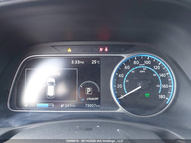 2019 Nissan Leaf S Plus/sl Plus/sv Plus მანქანა იყიდება აუქციონზე, vin: 1N4BZ1CPXKC317725, აუქციონის ნომერი: 12656615