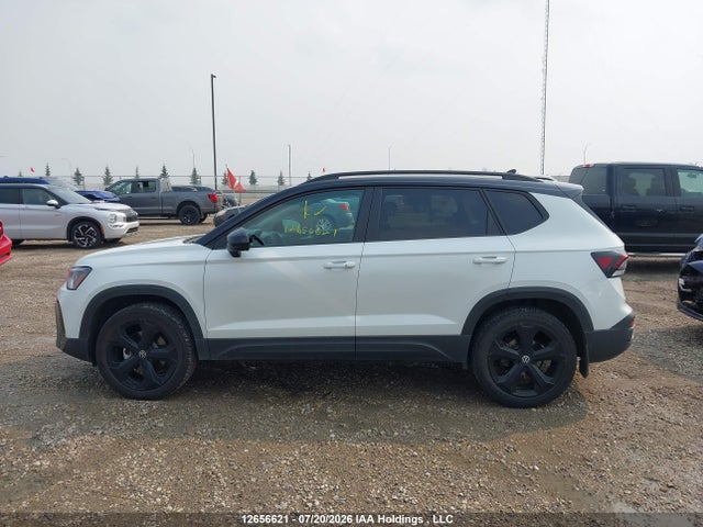 2025 Volkswagen Taos Comfortline Black Edition მანქანა იყიდება აუქციონზე, vin: 3VV2C7B29SM031529, აუქციონის ნომერი: 12656621