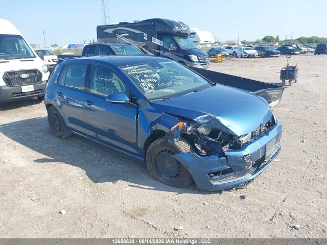 2016 Volkswagen Golf 1.8 Tsi Comfortline/1.8 Tsi Highline/1.8 Tsi Trendline მანქანა იყიდება აუქციონზე, vin: 3VW217AU4GM011541, აუქციონის ნომერი: 12656630