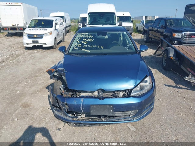Продажа на аукционе авто 2016 Volkswagen Golf 1.8 Tsi Comfortline/1.8 Tsi Highline/1.8 Tsi Trendline, vin: 3VW217AU4GM011541, номер лота: 12656630