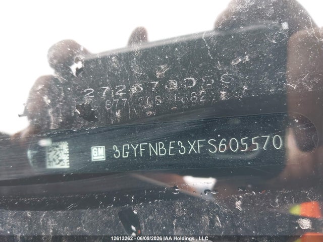 3GYFNBE3XFS605570 Cadillac Srx V6 4dr 2wd