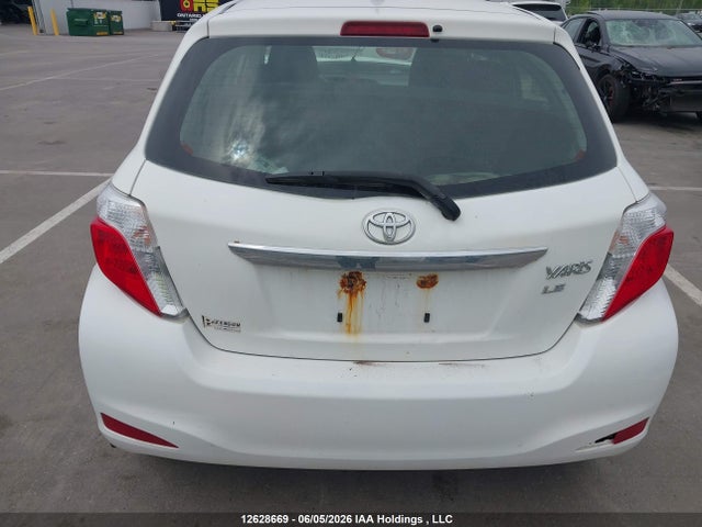 2012 Toyota Yaris Le მანქანა იყიდება აუქციონზე, vin: JTDKTUD38CD530869, აუქციონის ნომერი: 12628669