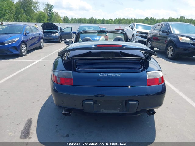 2000 Porsche 911 Carrera 2 Cabriolet მანქანა იყიდება აუქციონზე, vin: WP0CA2993YS653669, აუქციონის ნომერი: 12656657