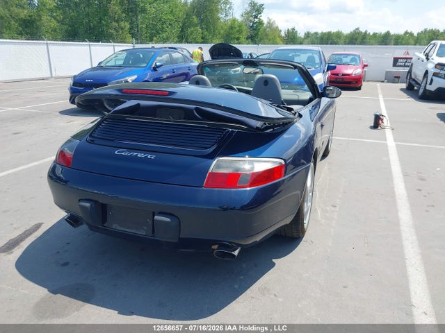 2000 Porsche 911 Carrera 2 Cabriolet მანქანა იყიდება აუქციონზე, vin: WP0CA2993YS653669, აუქციონის ნომერი: 12656657