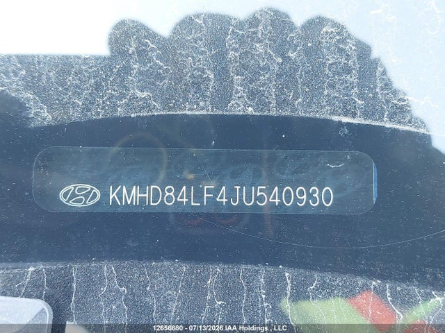 Продаж на аукціоні авто 2018 Hyundai Elantra Gls, vin: KMHD84LF4JU540930, номер лоту: 12656680