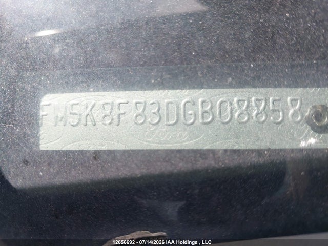12656692 :رقم المزاد ، 1FM5K8F83DGB08858 vin ، 2013 Ford Explorer Limited مزاد بيع
