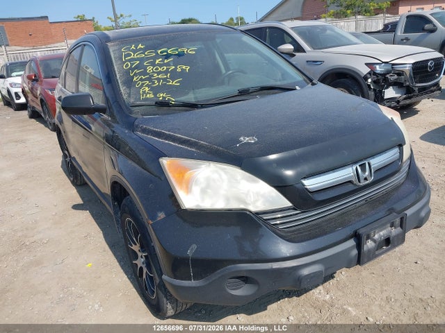 2007 Honda Cr-v Ex მანქანა იყიდება აუქციონზე, vin: 5J6RE485X7L800789, აუქციონის ნომერი: 12656696