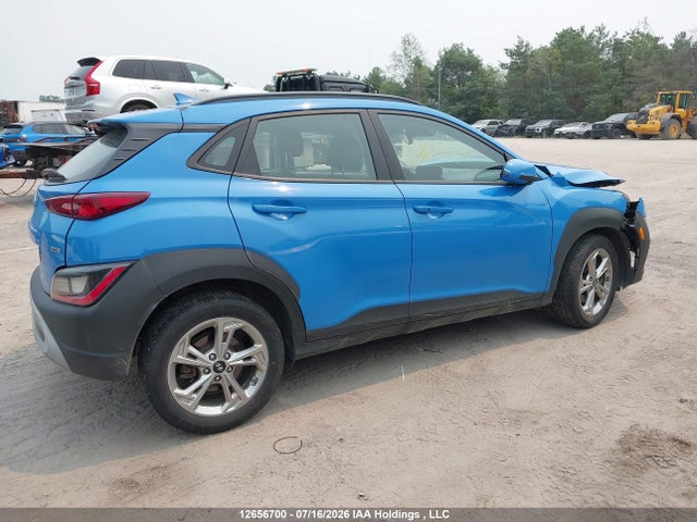 2022 Hyundai Kona Preferred Awd With Sun And Leather Package მანქანა იყიდება აუქციონზე, vin: KM8K6CAB4NU779570, აუქციონის ნომერი: 12656700