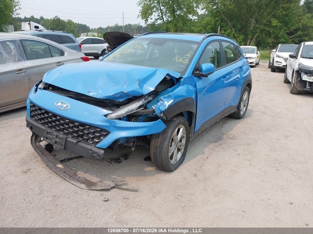 2022 Hyundai Kona Preferred Awd With Sun And Leather Package მანქანა იყიდება აუქციონზე, vin: KM8K6CAB4NU779570, აუქციონის ნომერი: 12656700