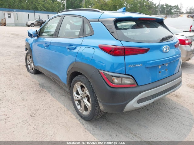 2022 Hyundai Kona Preferred Awd With Sun And Leather Package მანქანა იყიდება აუქციონზე, vin: KM8K6CAB4NU779570, აუქციონის ნომერი: 12656700