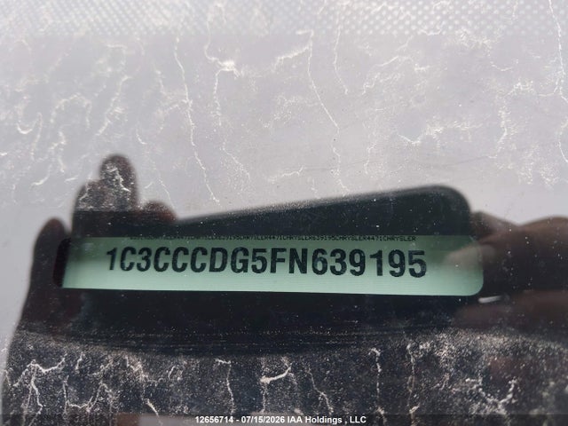 Aukcja sprzedaży 2015 Chrysler 200 S, vin: 1C3CCCDG5FN639195, numer aukcji: 12656714