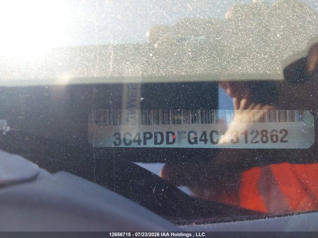 12656715 :رقم المزاد ، 3C4PDDFG4CT312862 vin ، 2012 Dodge Journey R/t مزاد بيع