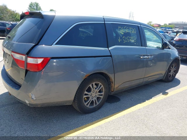 12656720 :رقم المزاد ، 5FNRL5H48DB505293 vin ، 2013 Honda Odyssey مزاد بيع
