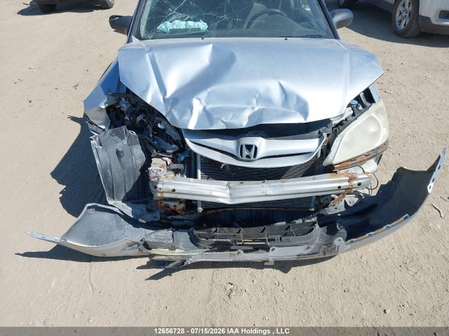 12656728 :رقم المزاد ، 2HGES16395H007301 vin ، 2005 Honda Civic Dx Vp مزاد بيع