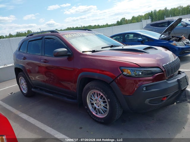Продажа на аукционе авто 2019 Jeep Cherokee Trailhawk, vin: 1C4PJMBX5KD196655, номер лота: 12656737