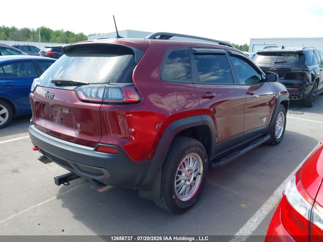 Продажа на аукционе авто 2019 Jeep Cherokee Trailhawk, vin: 1C4PJMBX5KD196655, номер лота: 12656737