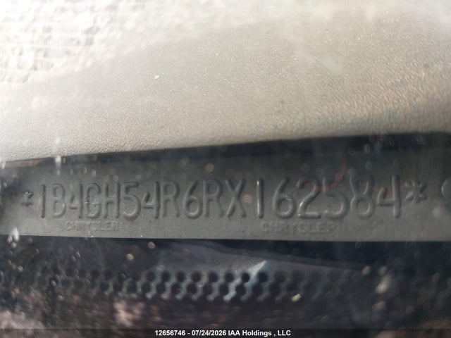 12656746 :رقم المزاد ، 1B4GH54R6RX162584 vin ، 1994 Dodge Grand Caravan Le/es مزاد بيع