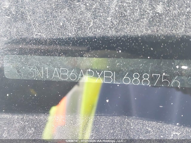 Aukcja sprzedaży 2011 Nissan Sentra 2.0/2.0s/sr/2.0sl, vin: 3N1AB6APXBL688756, numer aukcji: 12656747