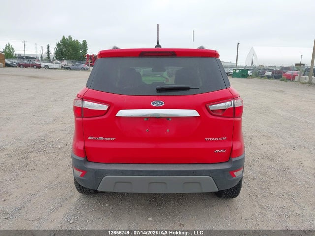 Продажа на аукционе авто 2020 Ford Ecosport Titanium, vin: MAJ6S3KL5LC340539, номер лота: 12656749