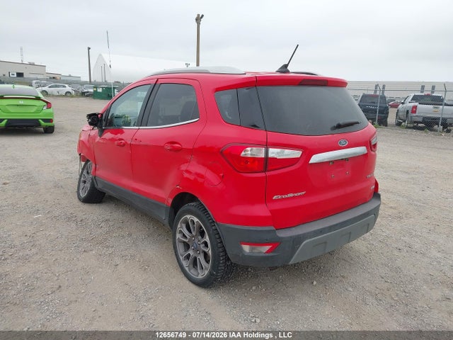 Продажа на аукционе авто 2020 Ford Ecosport Titanium, vin: MAJ6S3KL5LC340539, номер лота: 12656749
