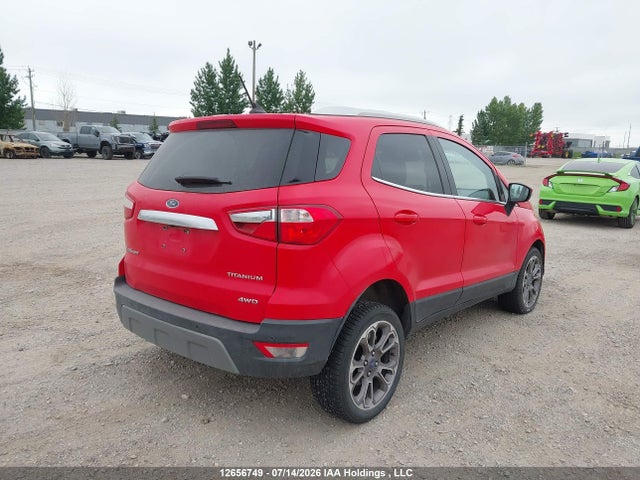 Продажа на аукционе авто 2020 Ford Ecosport Titanium, vin: MAJ6S3KL5LC340539, номер лота: 12656749