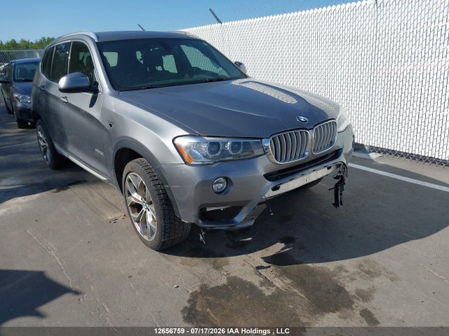 2015 Bmw X3 Xdrive28i მანქანა იყიდება აუქციონზე, vin: 5UXWX9C54F0D55782, აუქციონის ნომერი: 12656759