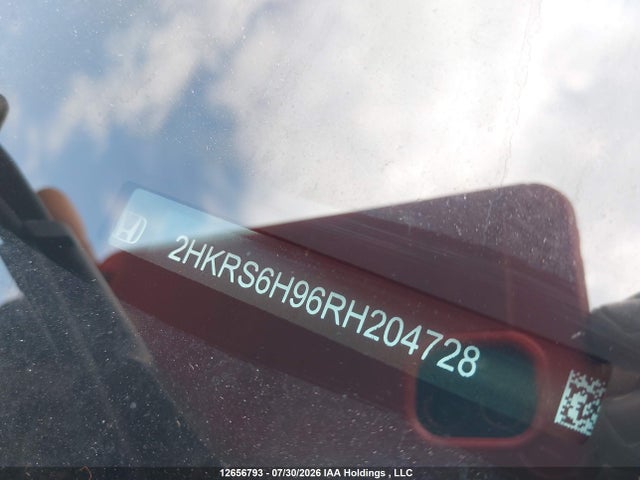 Продаж на аукціоні авто 2024 Honda Cr-v Sport Touring, vin: 2HKRS6H96RH204728, номер лоту: 12656793