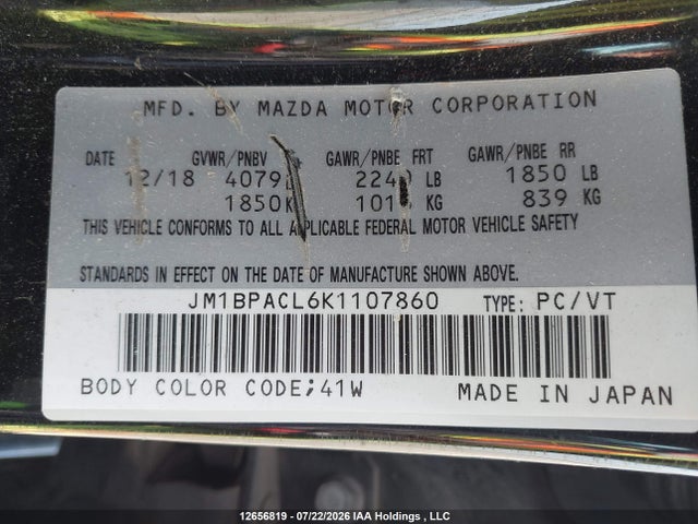 Mazda Mazda3 Gs 2019 JM1BPACL6K1107860 Image 19