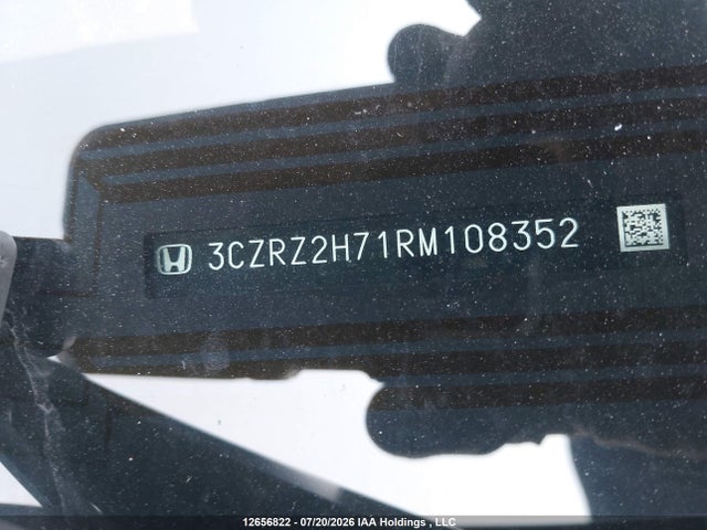 2024 Honda Hr-v Ex-l Navi მანქანა იყიდება აუქციონზე, vin: 3CZRZ2H71RM108352, აუქციონის ნომერი: 12656822