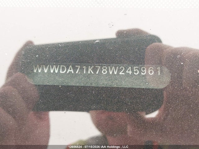 2008 Volkswagen Rabbit 5-door Trendline მანქანა იყიდება აუქციონზე, vin: WVWDA71K78W245961, აუქციონის ნომერი: 12656824