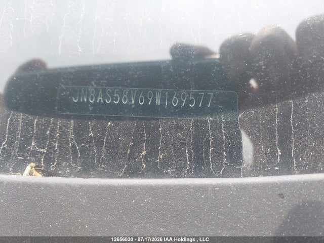 2009 Nissan Rogue Sl მანქანა იყიდება აუქციონზე, vin: JN8AS58V69W169577, აუქციონის ნომერი: 12656830