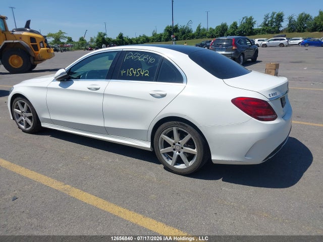 2016 Mercedes-benz C 300 4matic მანქანა იყიდება აუქციონზე, vin: 55SWF4KB2GU154542, აუქციონის ნომერი: 12656840