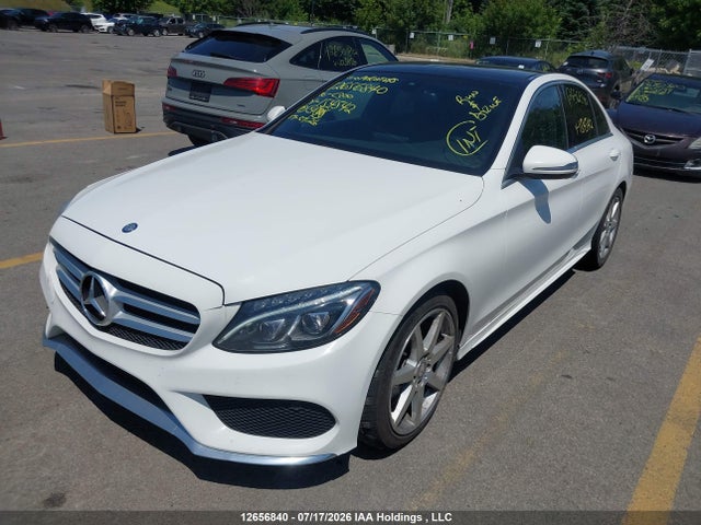 2016 Mercedes-benz C 300 4matic მანქანა იყიდება აუქციონზე, vin: 55SWF4KB2GU154542, აუქციონის ნომერი: 12656840