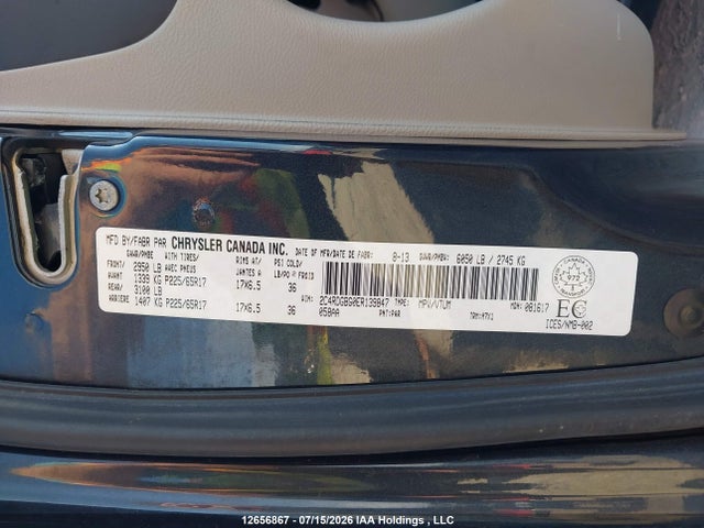 Dodge Grand Caravan Se 2014 2C4RDGBG0ER139847 Image 9