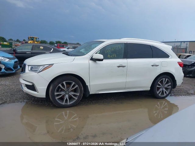 12656877 :رقم المزاد ، 5J8YD4H81KL804741 vin ، 2019 Acura Mdx Elite مزاد بيع