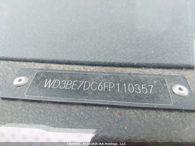 Aukcja sprzedaży 2015 Mercedes-benz Sprinter 2500, vin: WD3BE7DC6FP110357, numer aukcji: 12656885