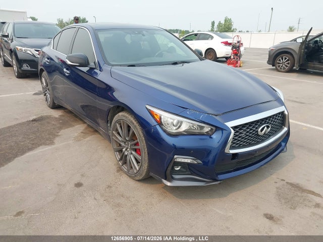 Auction sale of the 2018 Infiniti Q50 3.0t Red Sport 400, vin: JN1FV7AR8JM480822, lot number: 12656905