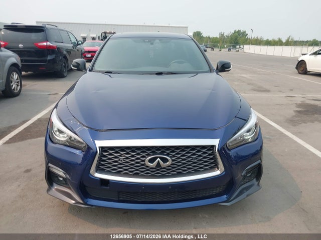 2018 Infiniti Q50 3.0t Red Sport 400 მანქანა იყიდება აუქციონზე, vin: JN1FV7AR8JM480822, აუქციონის ნომერი: 12656905
