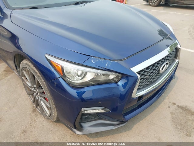 2018 Infiniti Q50 3.0t Red Sport 400 მანქანა იყიდება აუქციონზე, vin: JN1FV7AR8JM480822, აუქციონის ნომერი: 12656905