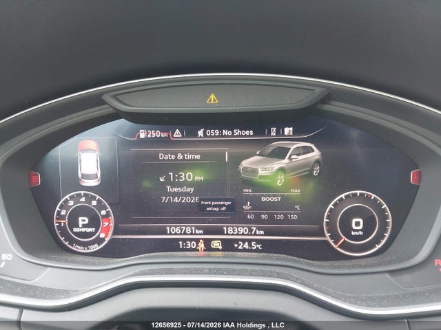 2018 Audi Sq5 3.0t Technik მანქანა იყიდება აუქციონზე, vin: WA1C4AFY9J2208530, აუქციონის ნომერი: 12656925
