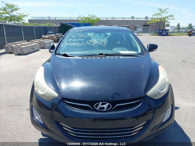 12656945 :رقم المزاد ، 5NPDH4AE6BH016611 vin ، 2011 Hyundai Elantra Gls/limited مزاد بيع