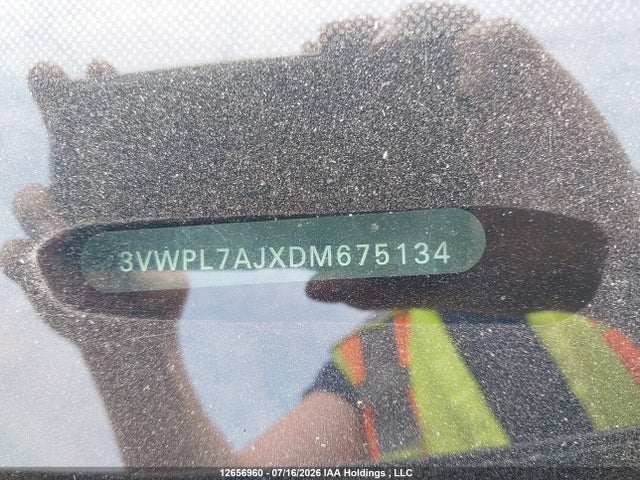Aukcja sprzedaży 2013 Volkswagen Golf, vin: 3VWPL7AJXDM675134, numer aukcji: 12656960