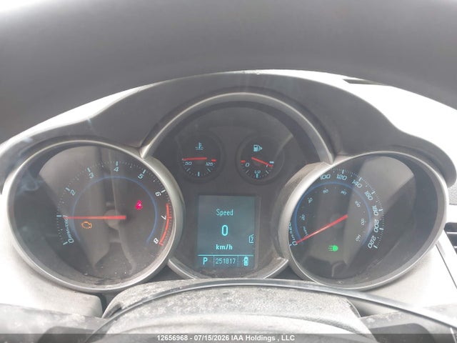 2011 Chevrolet Cruze მანქანა იყიდება აუქციონზე, vin: 1G1PA5SHXB7255592, აუქციონის ნომერი: 12656968