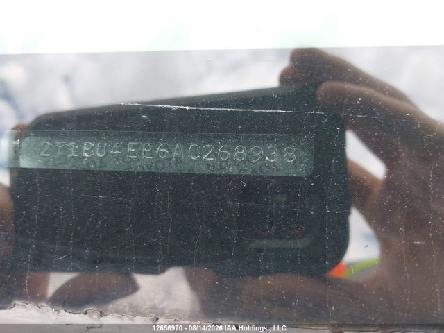 12656970 :رقم المزاد ، 2T1BU4EE6AC268938 vin ، 2010 Toyota Corolla S/le/xle مزاد بيع